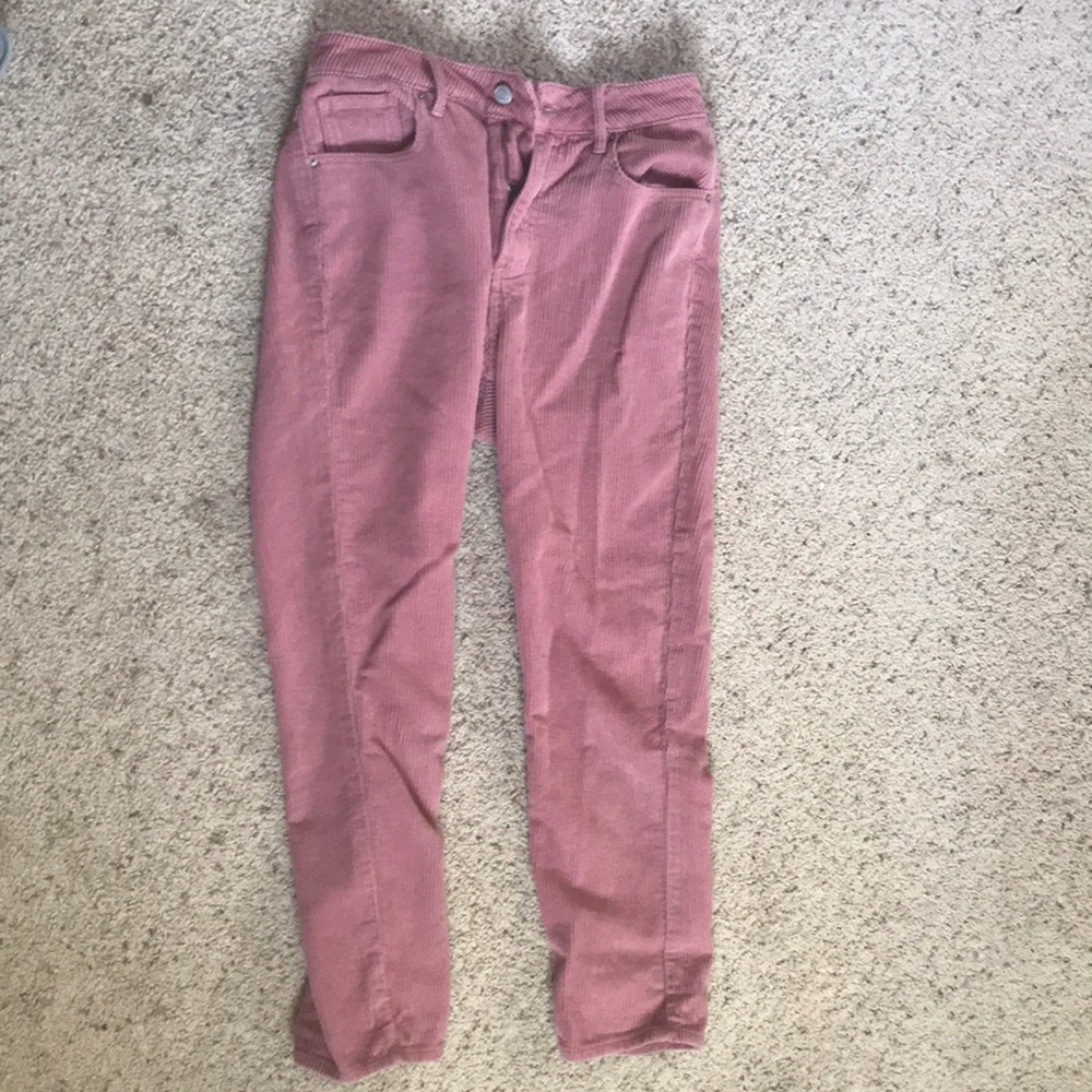 Pink. Pacsun mom jeans. Soft quartwore pants.